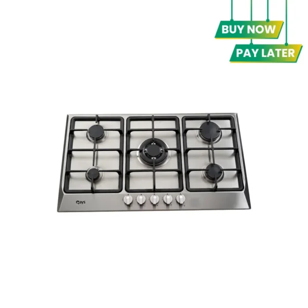 Rays 5 Burners Gas kitchen Hob PFM-950STX-E