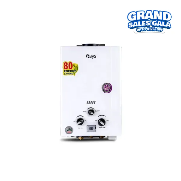 Rays Instant Gas Geyser 6 Liters 6L-PB