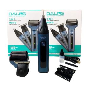 Daling 3 in 1 Rechargeable Grooming Kit & Body Shaver DL-9217