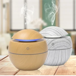 Ultrasonic Natural Aroma Humidifier with changing LED Light 006