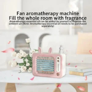 USB Rechargeable Spray Moisturizing Mini Fan For Home and Office FC-6607