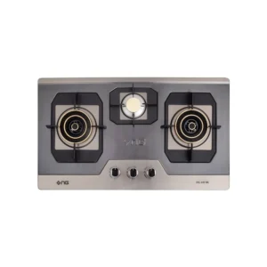 Nasgas 3 Burners Kitchen Hob DG-345 BK