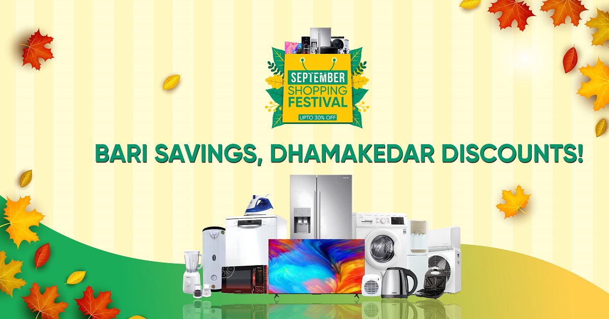 September Shopping Festival | Bari Savings, Dhamakedar Discounts!