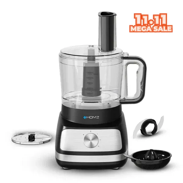 Homz 4 in 1 Multi Function Food Processor CHL-7002