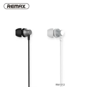 Remax 3.5mm Jack Metal Stereo Original Bass Handsfree With HD Mic and Volume RM-512