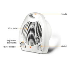 Sinbo Max Electric Fan Heater NSB-200A