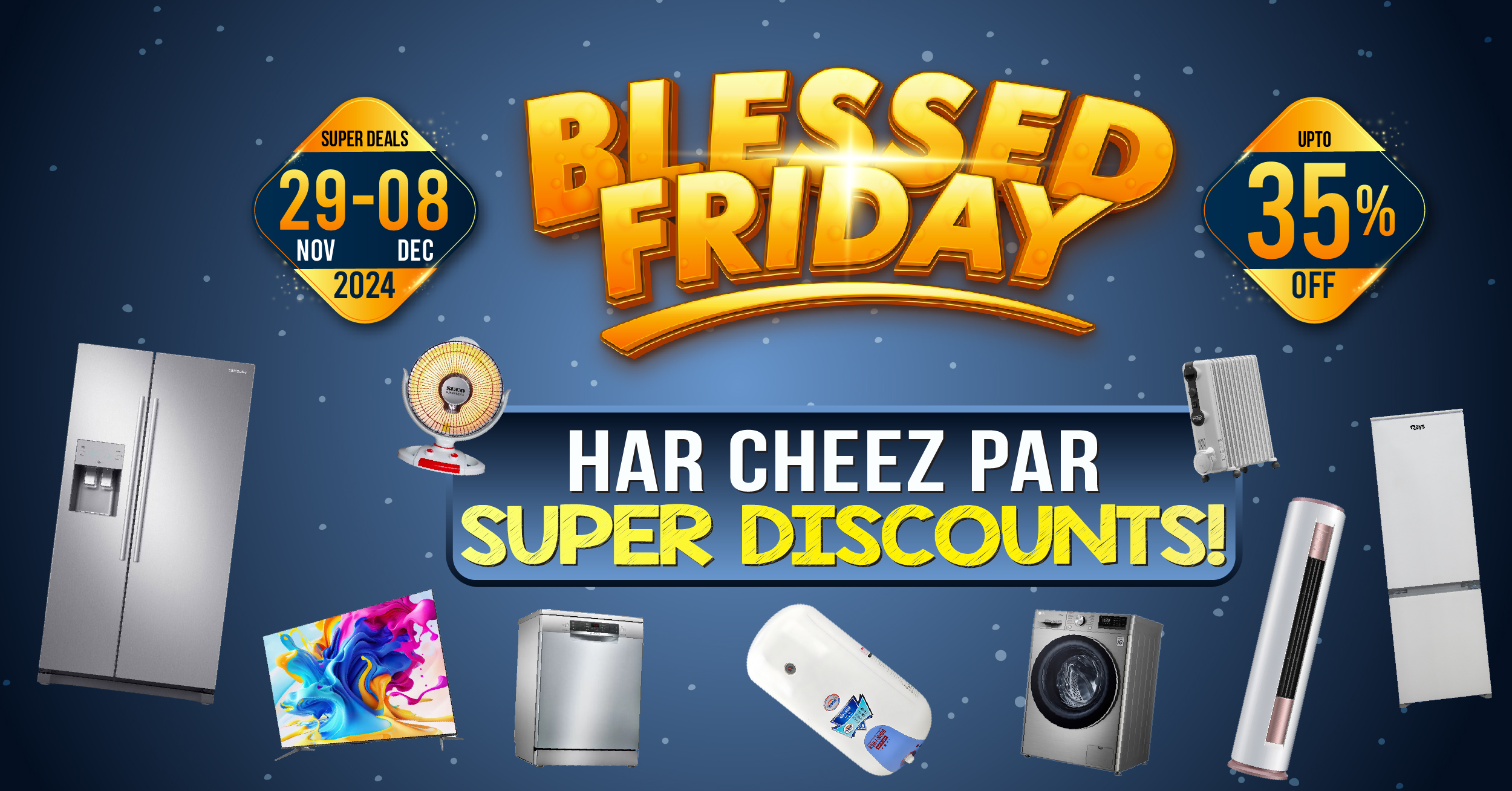 Blessed Friday Sale at Al Fatah Electronics