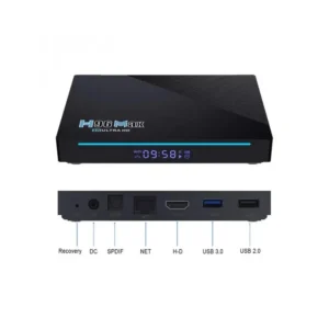 Smart Box Quad Core 4K Ultra HD 11.0v H96 MAX (8GB+64GB)