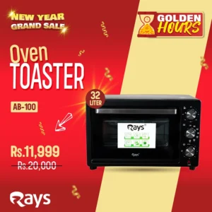 Rays Oven Toaster with Kebab Grill AB-100