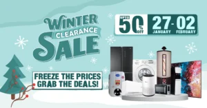 Unbeatable Deals Awaits at Winter Clearance Sale by Al Fatah Electronics