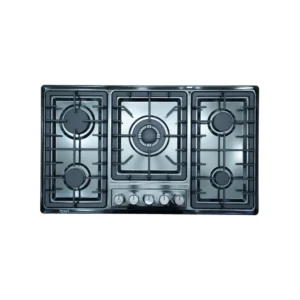 Rays 5 Burner Stainless Steel Gas Kitchen Hob 5201-CG