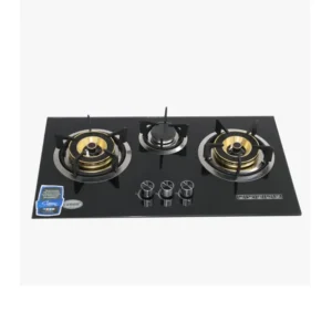 Canon 3 Burner Glass Top Gas Kitchen Hob CA-519