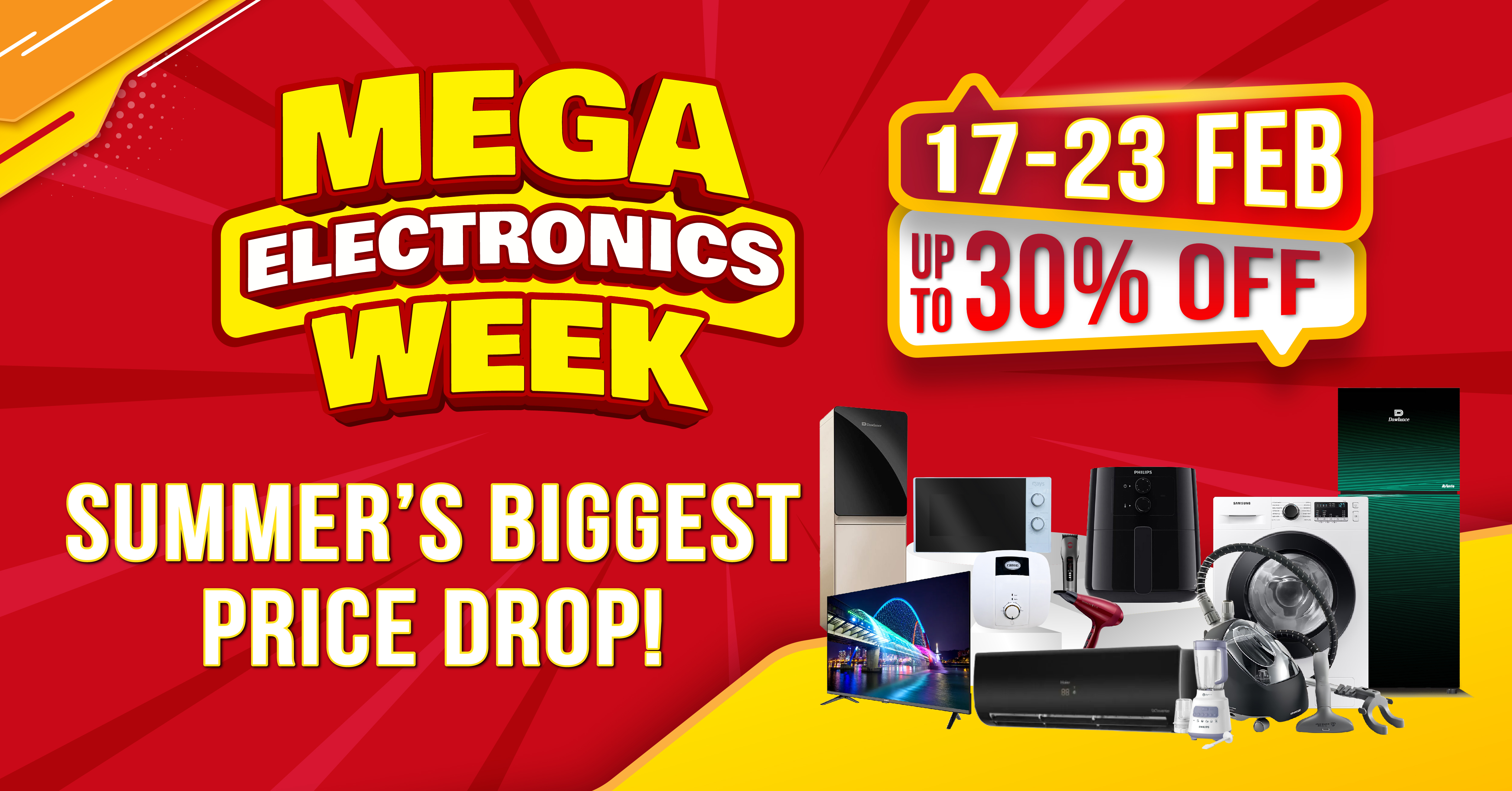 Beat the Heat with Mega Electronics Week At Al Fatah Electronics